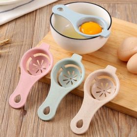 Stem Egg Separator White and Yolk Filter Kitchen Baking Separator Tool (Color: 5)